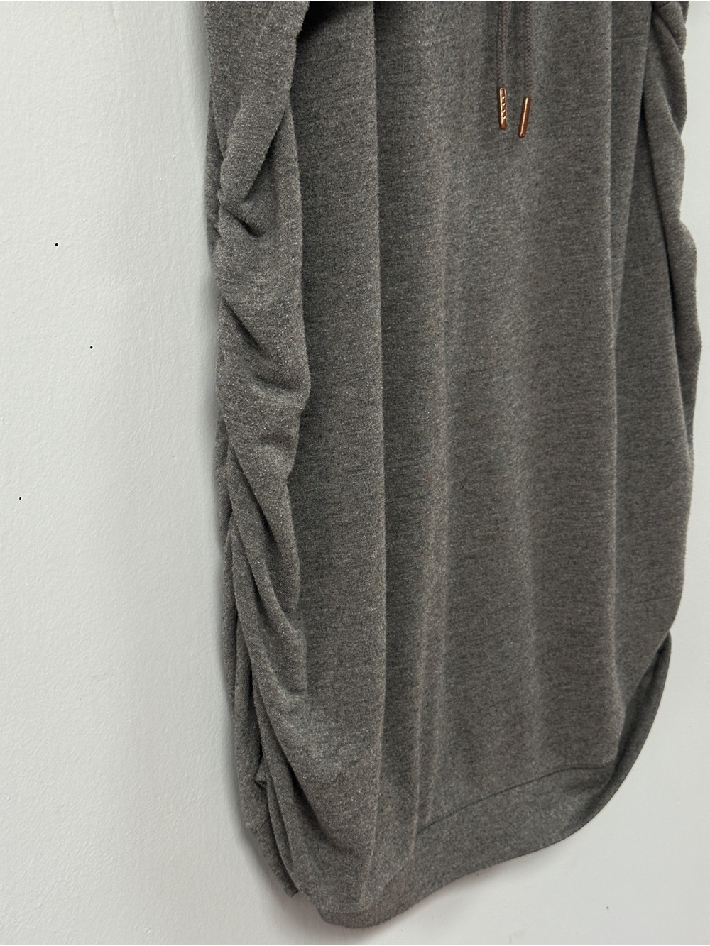 Isabel Maternity by Ingrid & Isabel Cowl Neck Tunic Sweatshirt XXL Gray - Picture 3 of 9